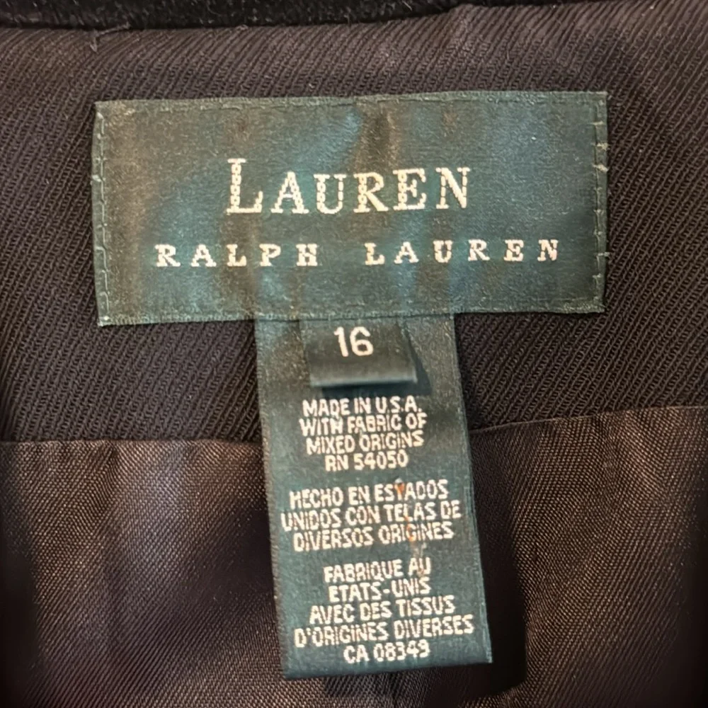 Ralph Lauren ,Riding Style Black Jacket - Picture 4 of 11